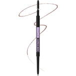 Express Brow Ultra Slim Eyebrow Makeup, Brow Pencil with Precision Tip and Spoolie for Defined Eyebrows, Soft Brown, 1 Count
